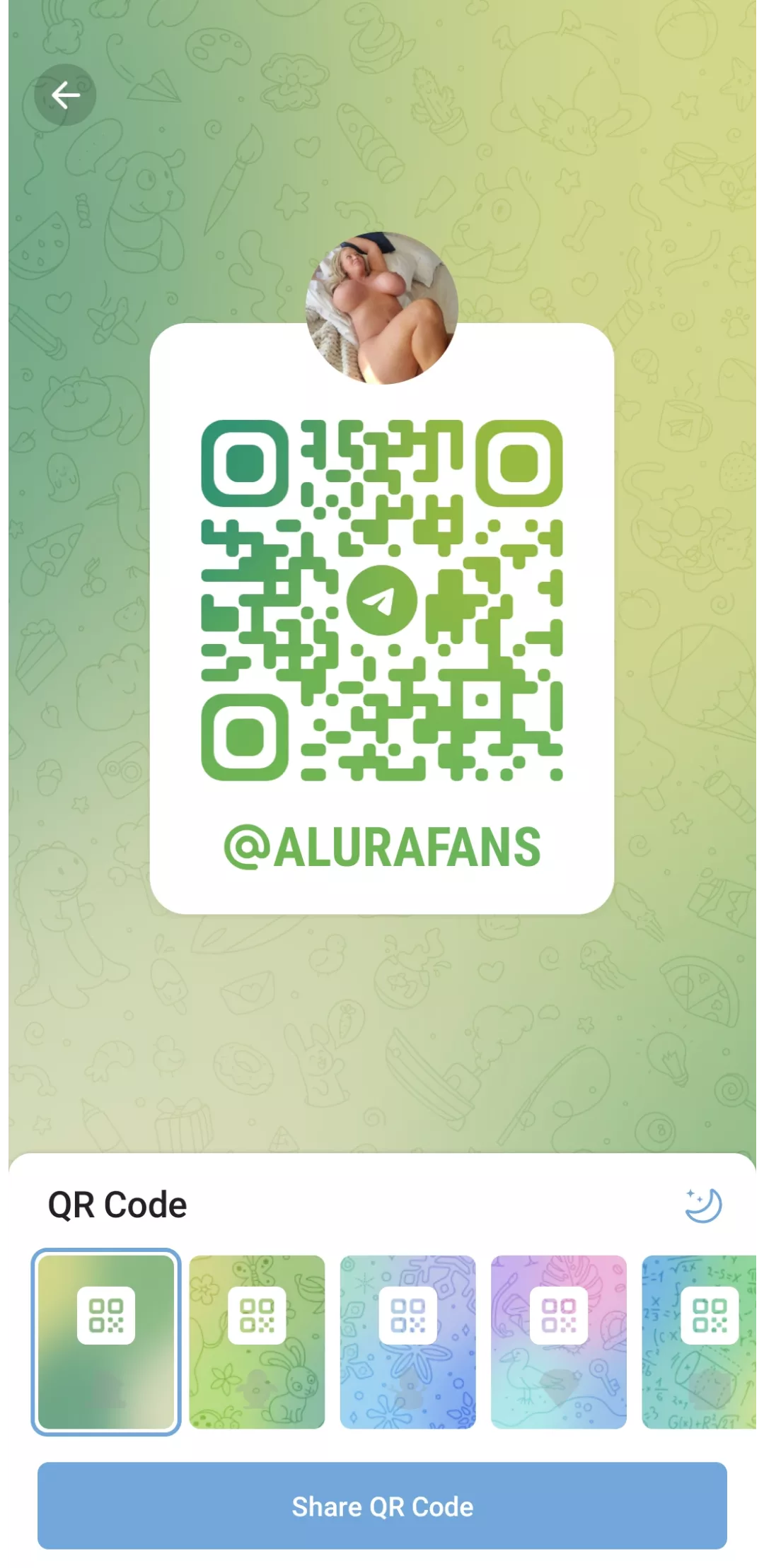 TELEGRAM GROUP OF ALURA JENSON FANS (SCAN THE CODE FOR JOIN)