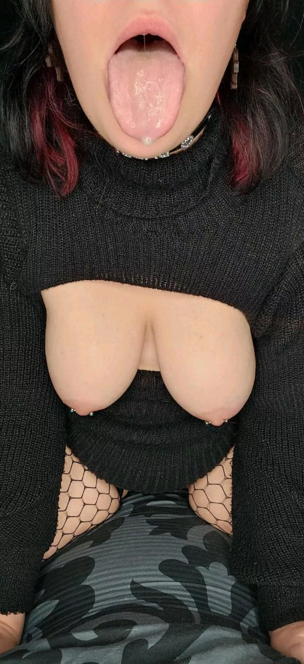 The only way to stop my drooling is to fill my mouth 