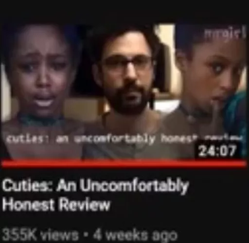 The terrible cuties video is trash…it makes me wanna get sick..