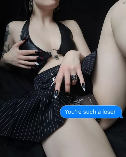 Touch yourself? Don’t even think about it. That’s my decision.