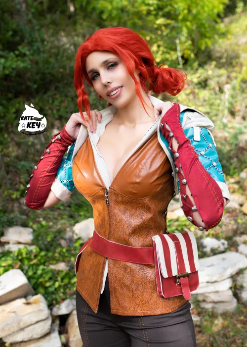 Triss Merigold from The Witcher 3 by Kate.Key Cosplay