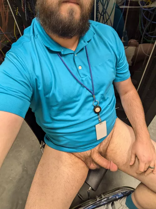 Waiting on some configurations to finish, might as well get naked. (M37)