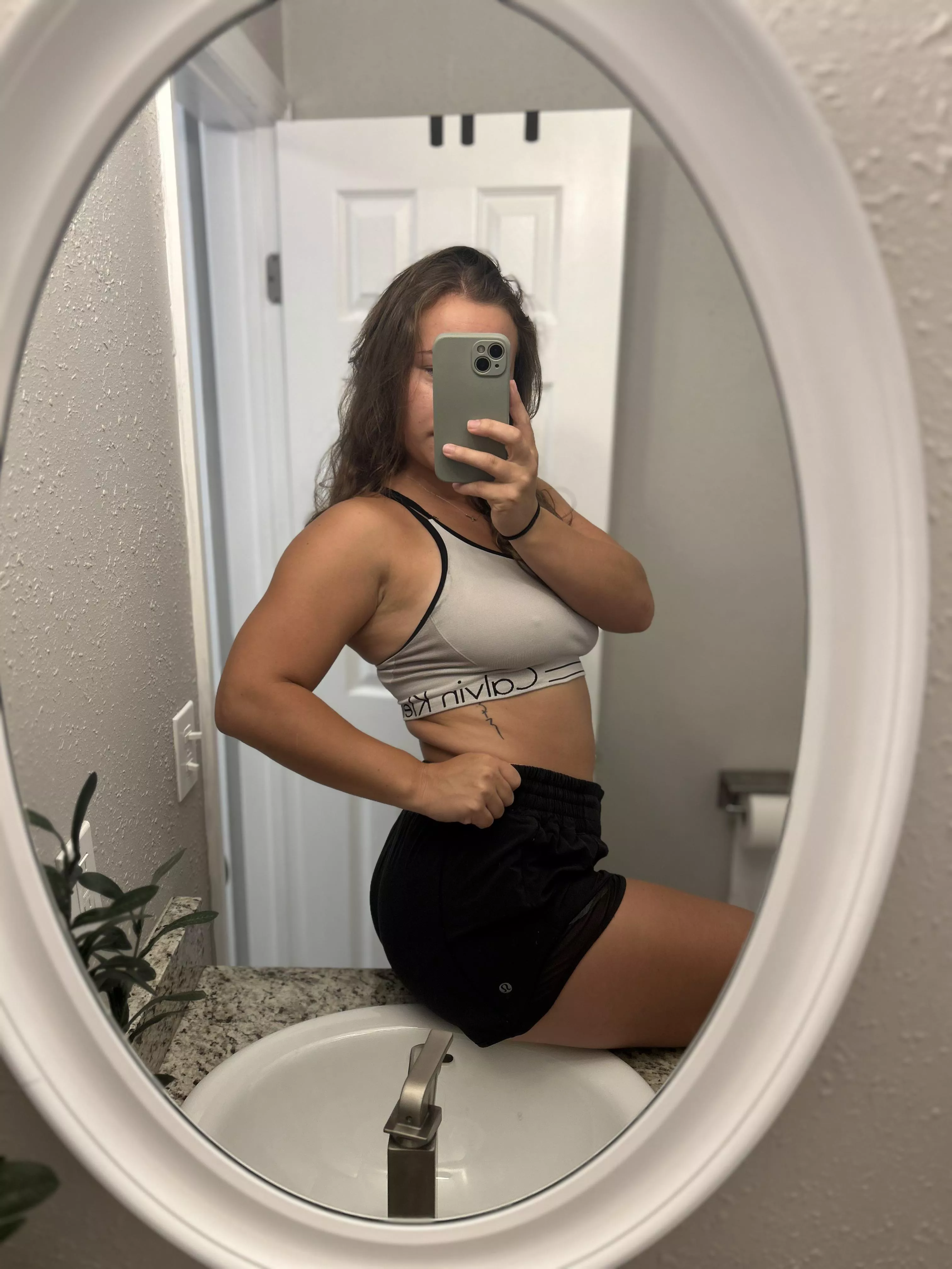 wanna bend me over this counter top?