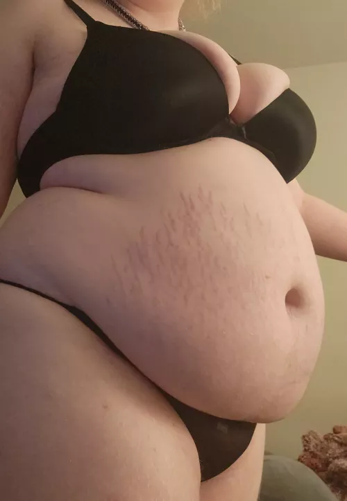 who wants to spoil me and feed this belly?