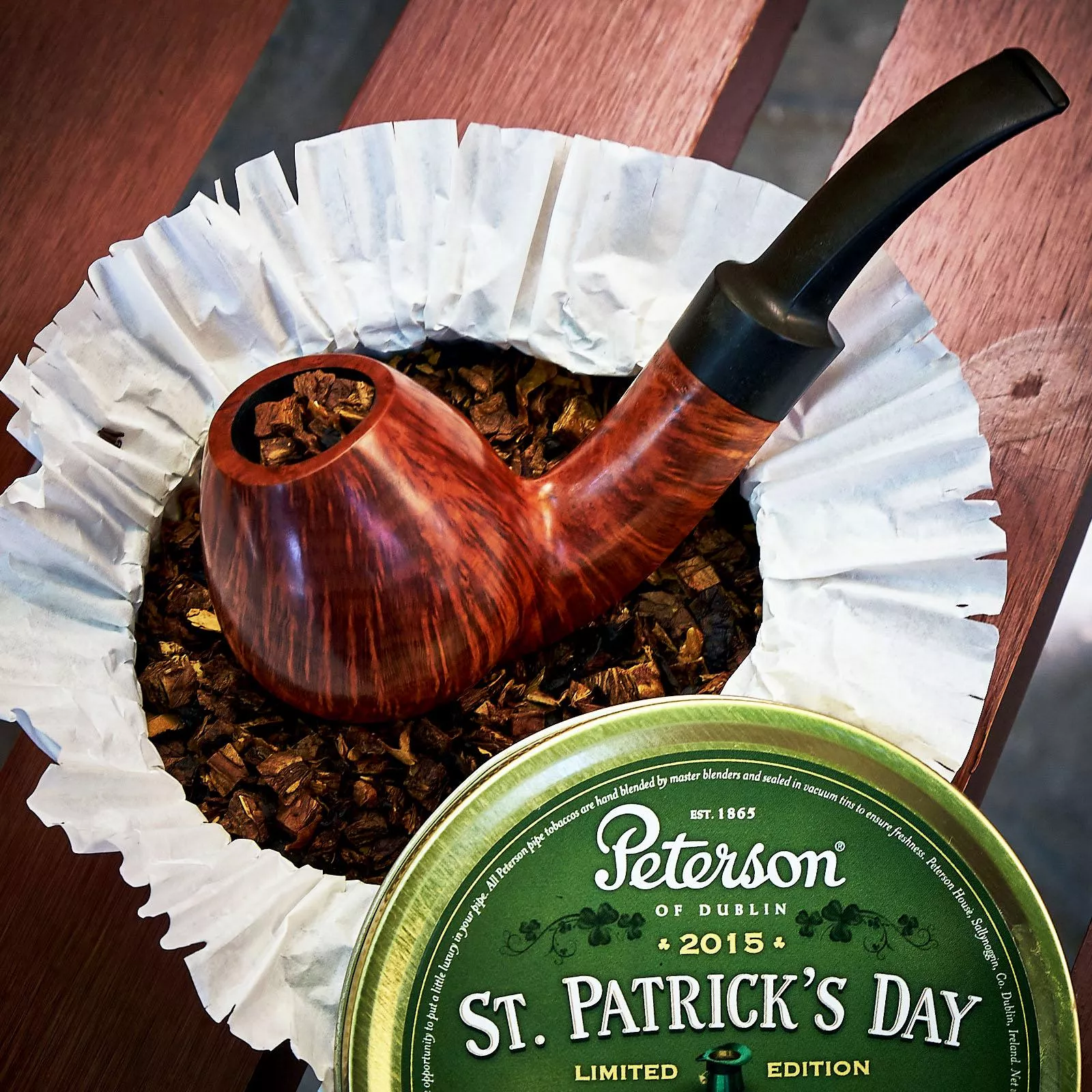 W.O Larsen pipe and sweet tobacco Peterson