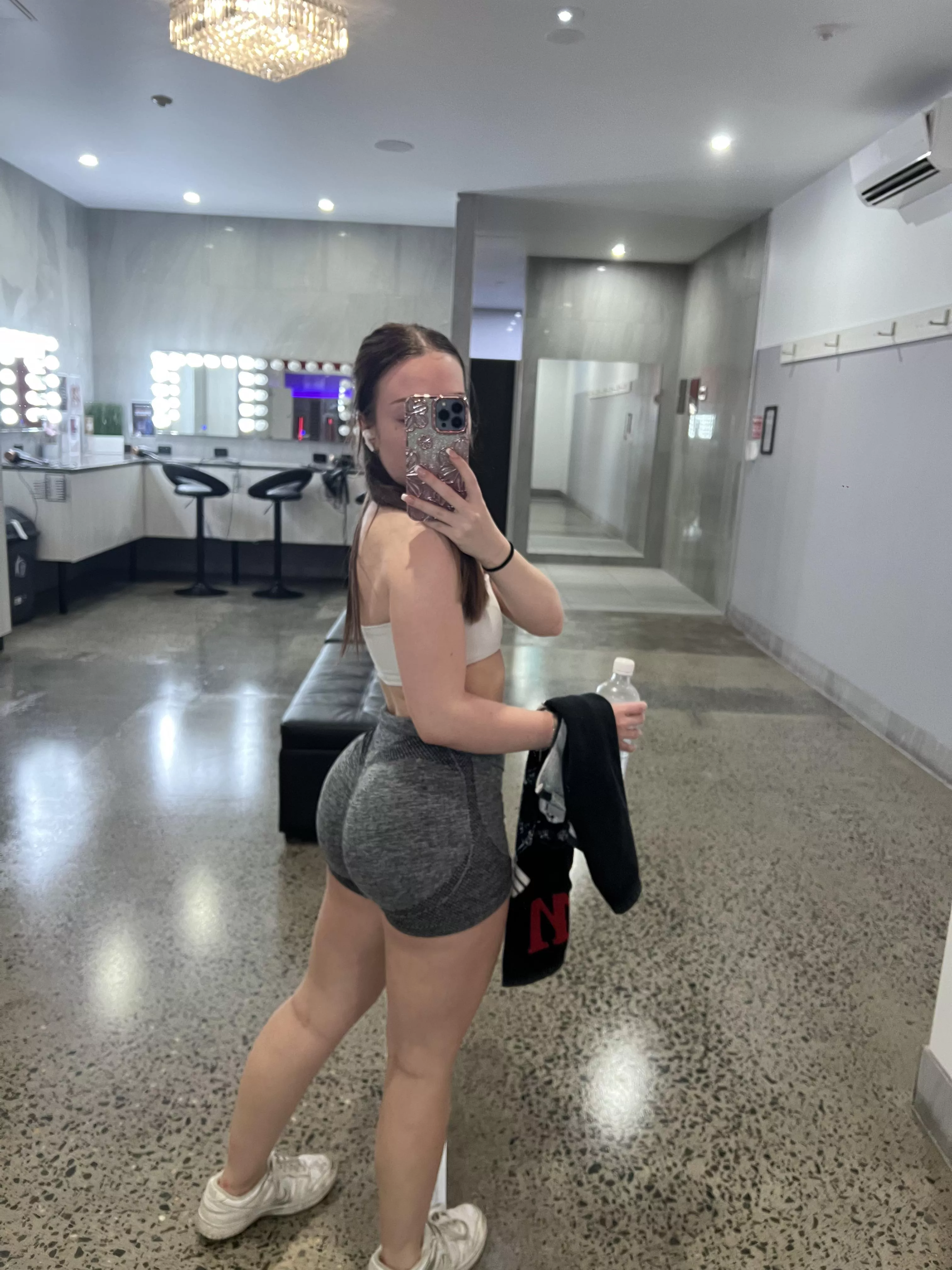 Working out hard to make a lot of dicks hard