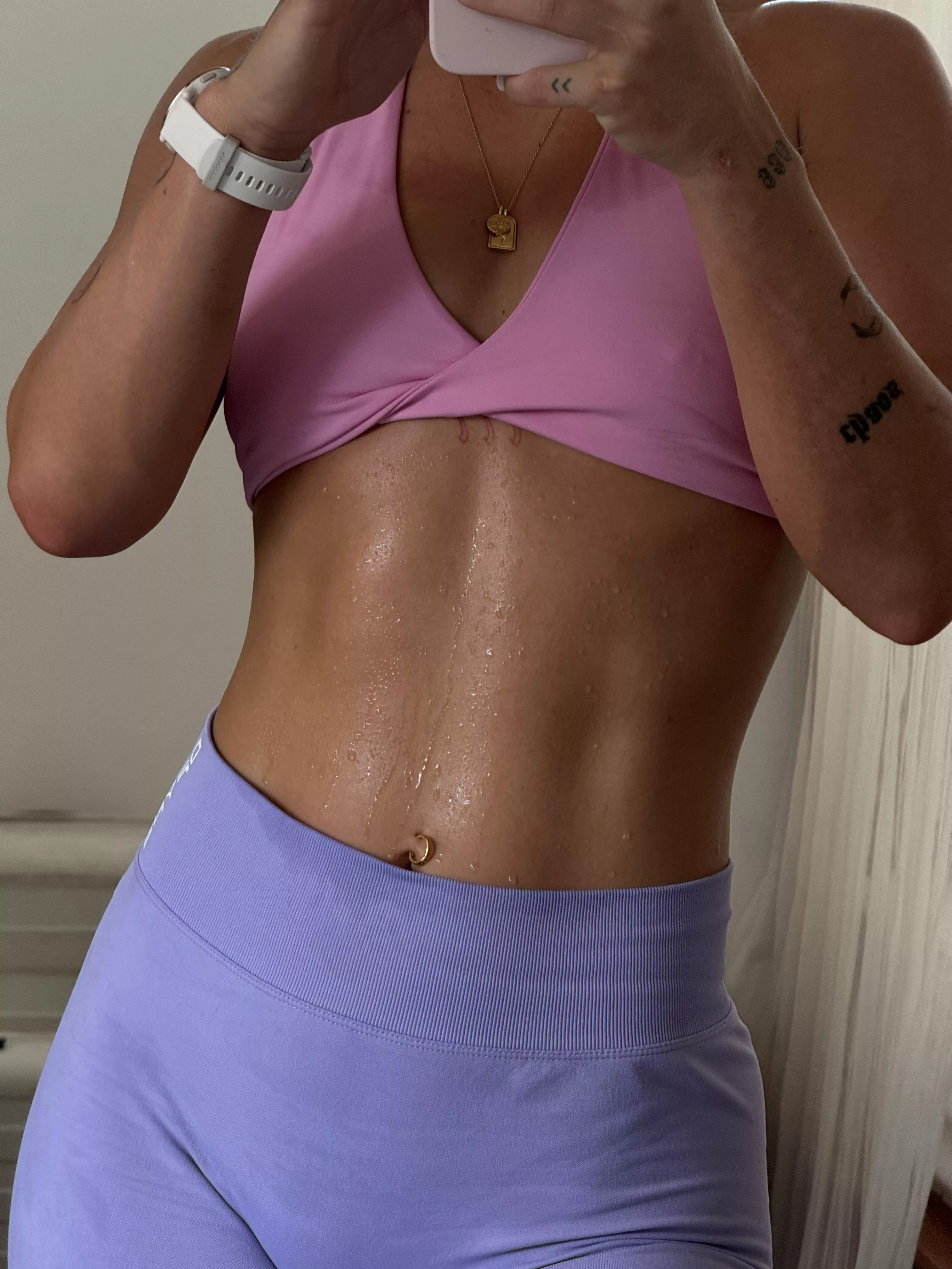 would u lick the sweat off me 