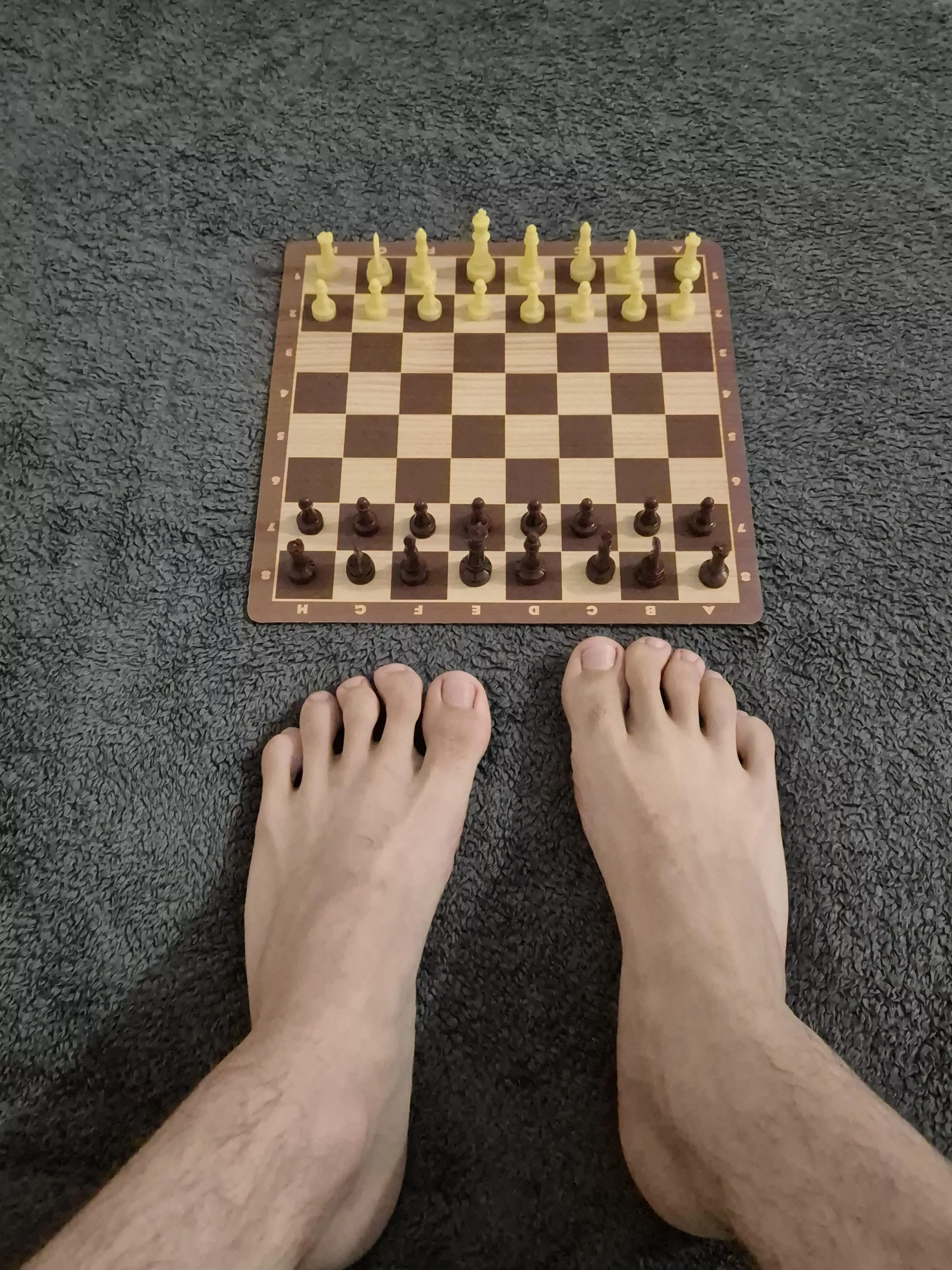 You Play With Your Hands and I Play With My Feet