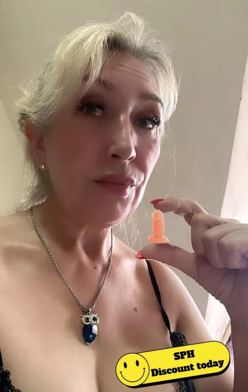 Your little penis gets lost in my big ass	