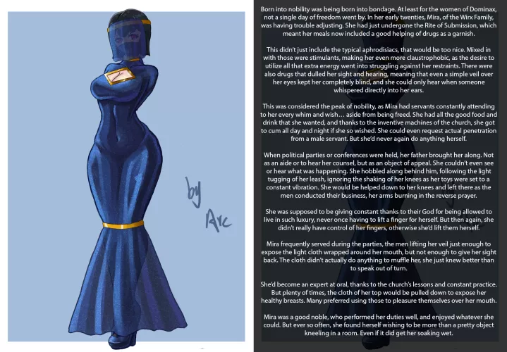 A Noble Woman's Duties (Commissioned Caption)