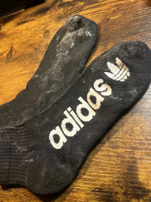 Adidas black sock