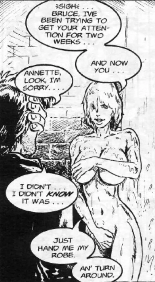 Annette caught by surprise [Cavewoman: Rain, #6]