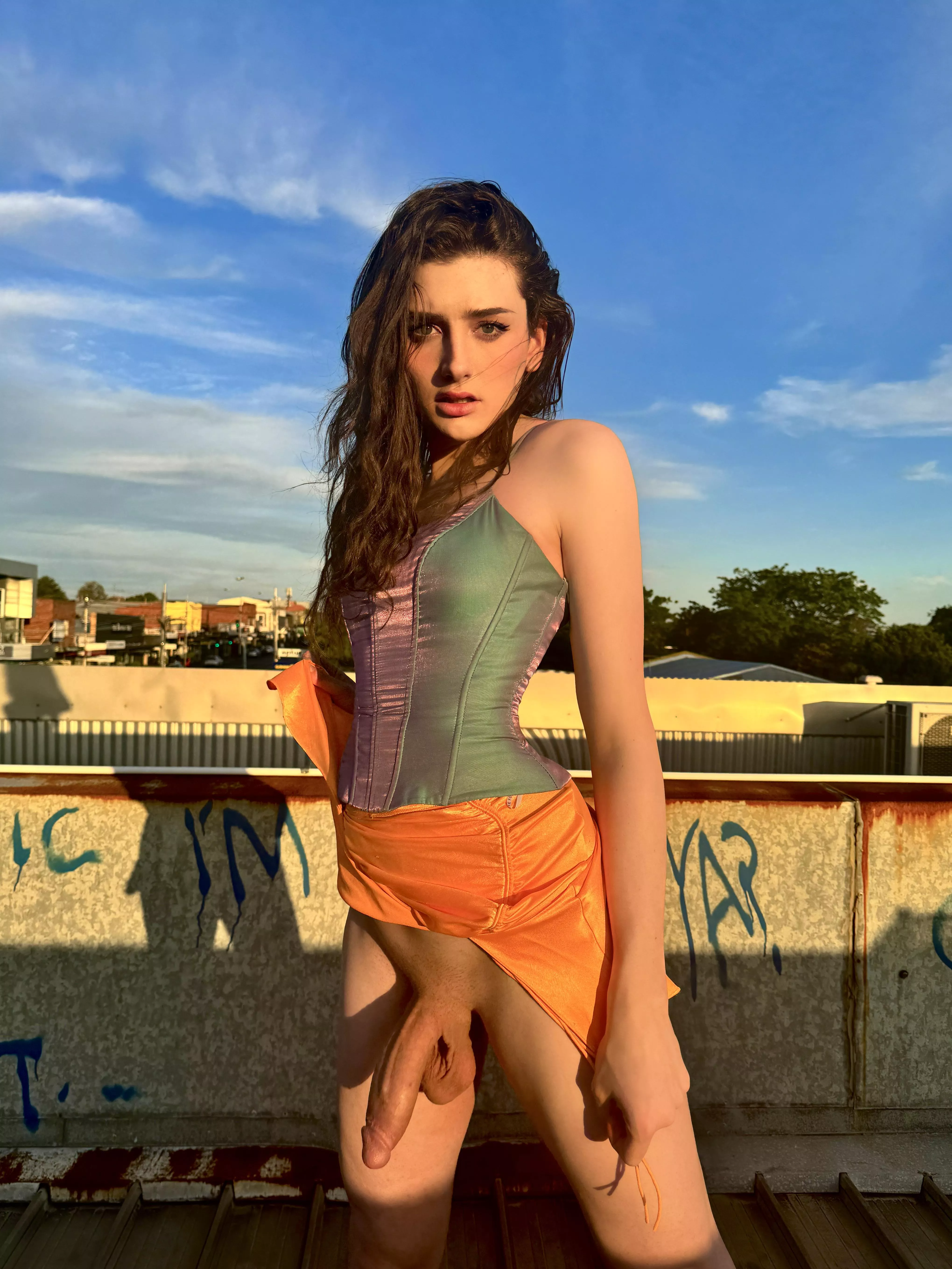 Can I be your first time sucking a trans girls cock 