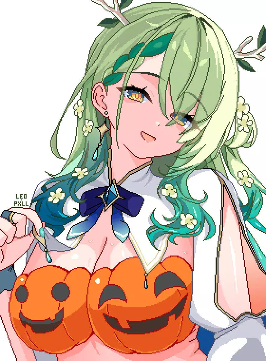 [Ceres Fauna] You like these pumpkins?