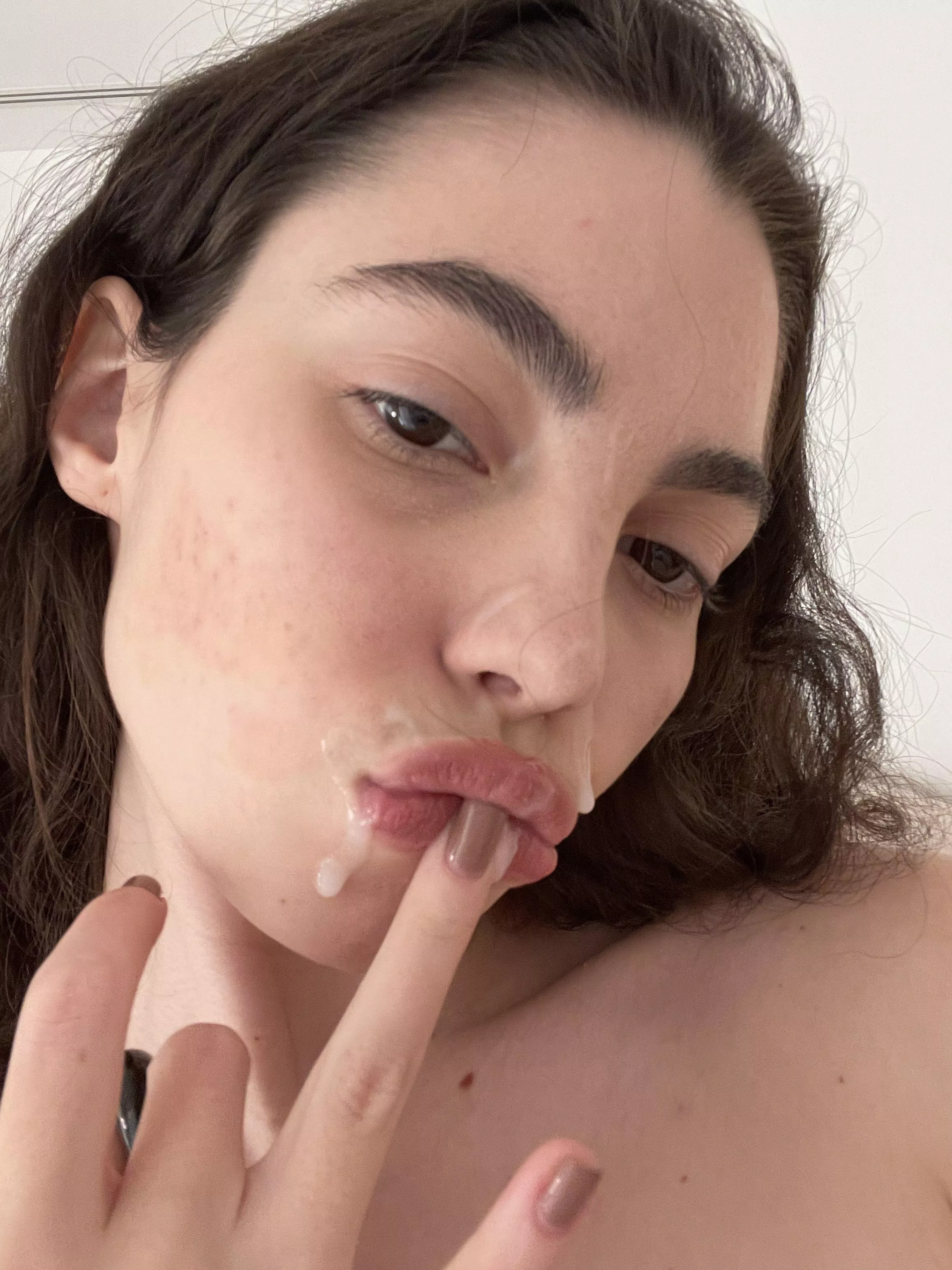 Daddy must like to cum on my face