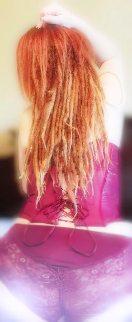 Do you like how my hair flows down my back?