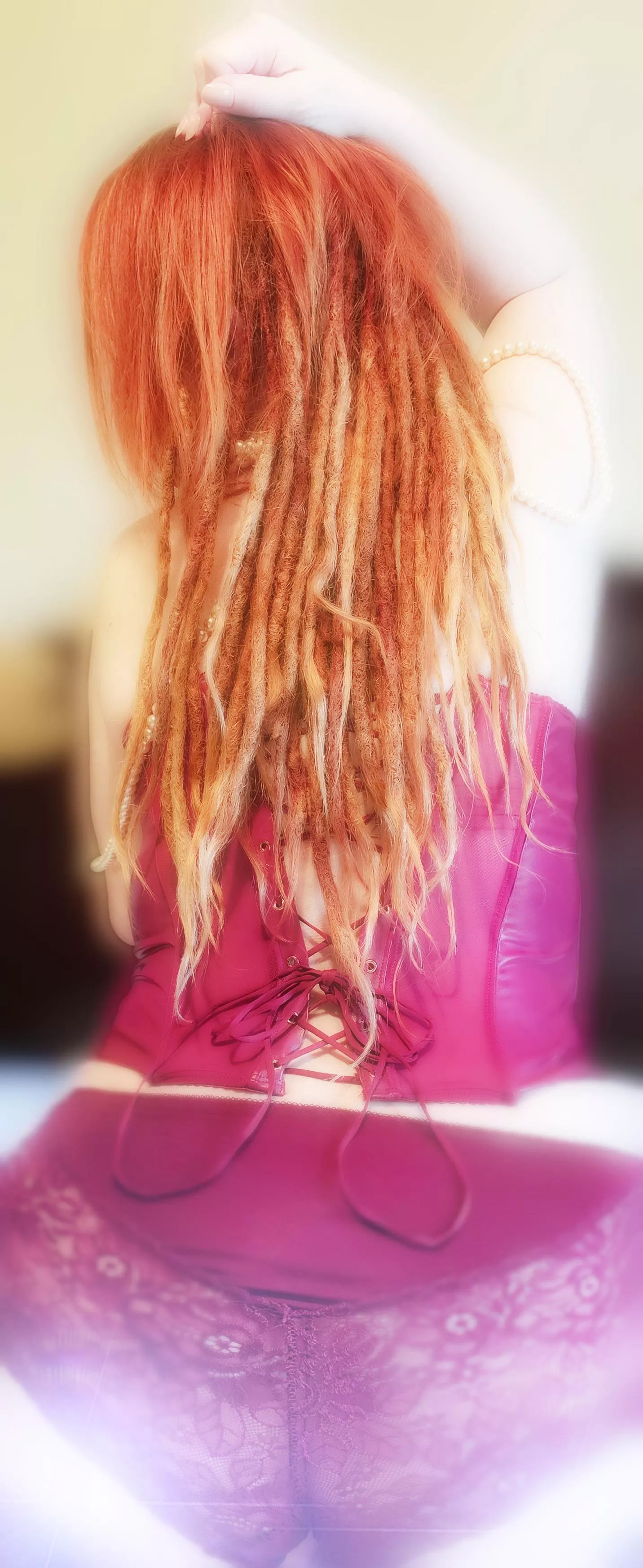 Do you like how my hair flows down my back?