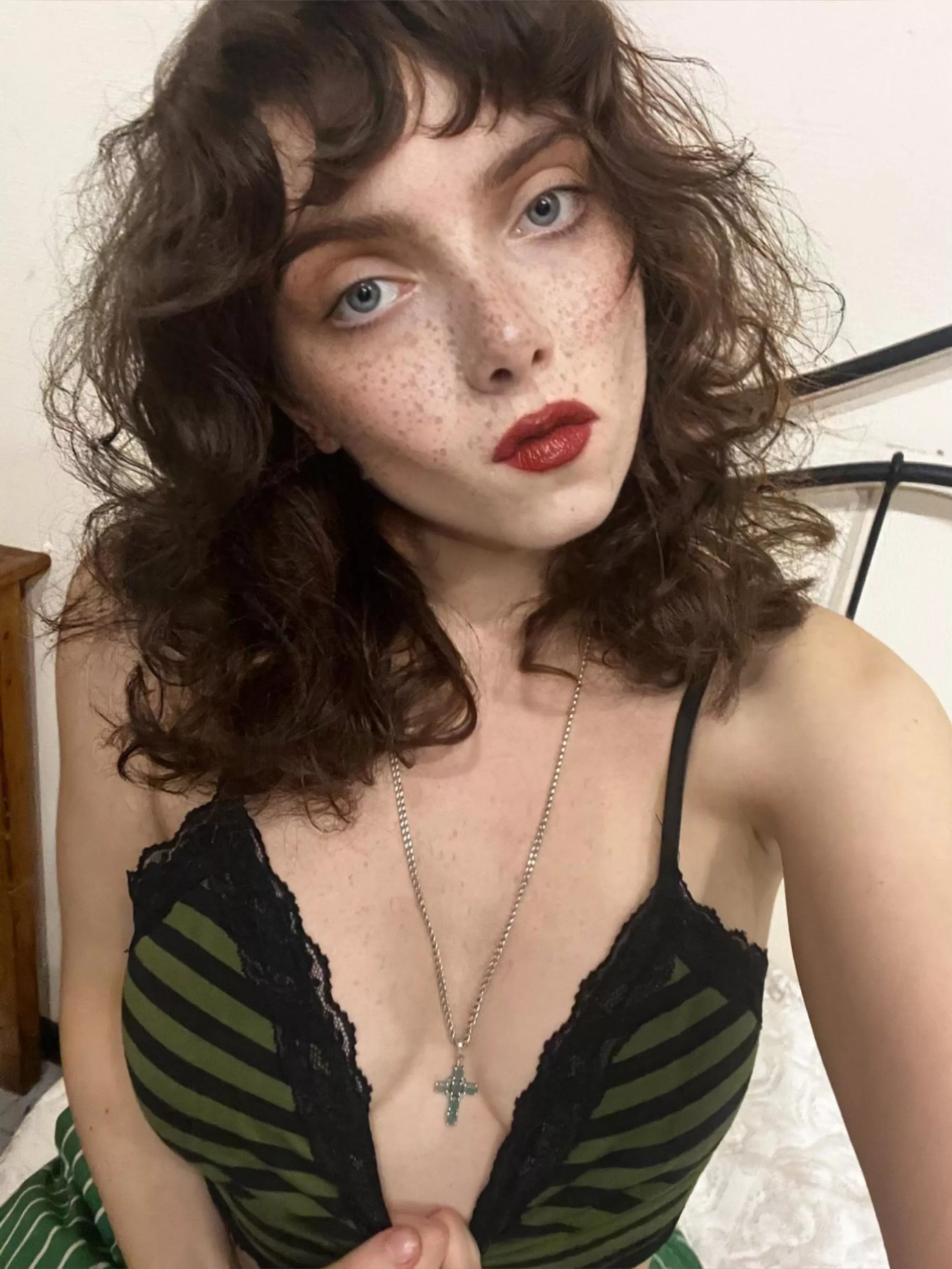 Do you see my crucifix?