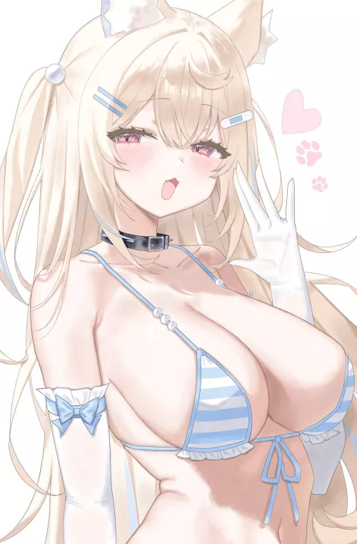 Fuwawa's huge milkers 