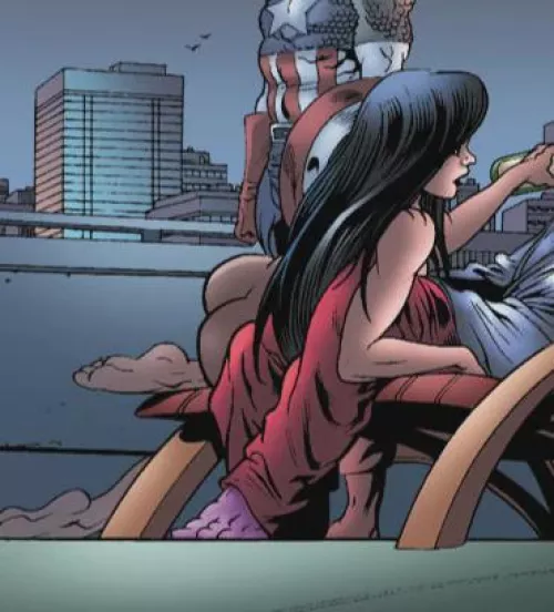 Jessica Drew Naked Slave [New Thunderbolts Issue 12]