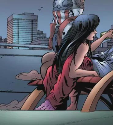 Jessica Drew Naked Slave [New Thunderbolts Issue 12]