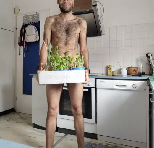 Last pic before preparing breakfast. 