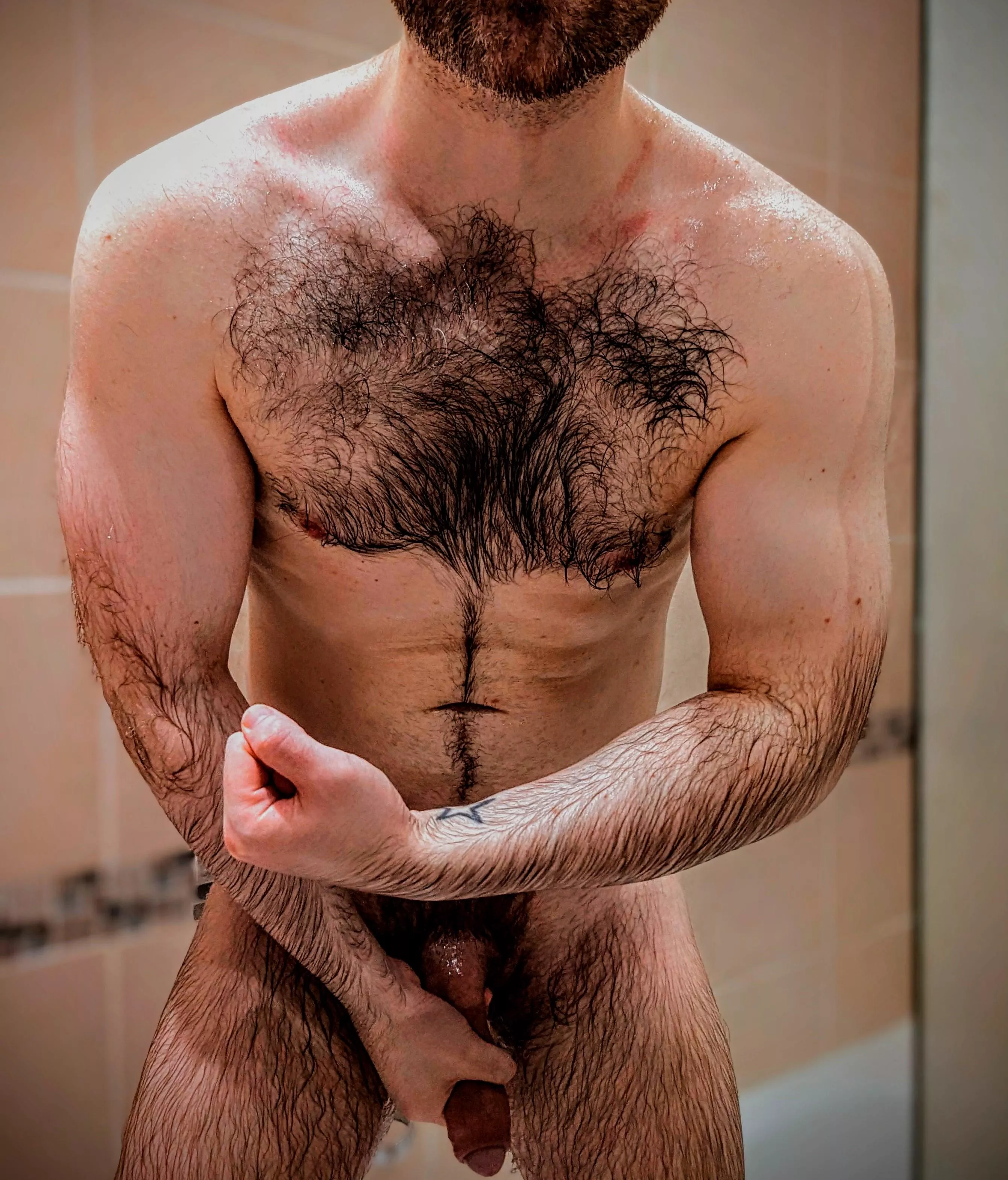 One from the shower! 