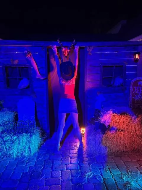 One of our friends we were with on Halloween weekend. Great ride in the sack too! 