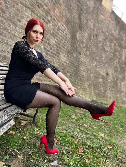 Red heels are so sexy 