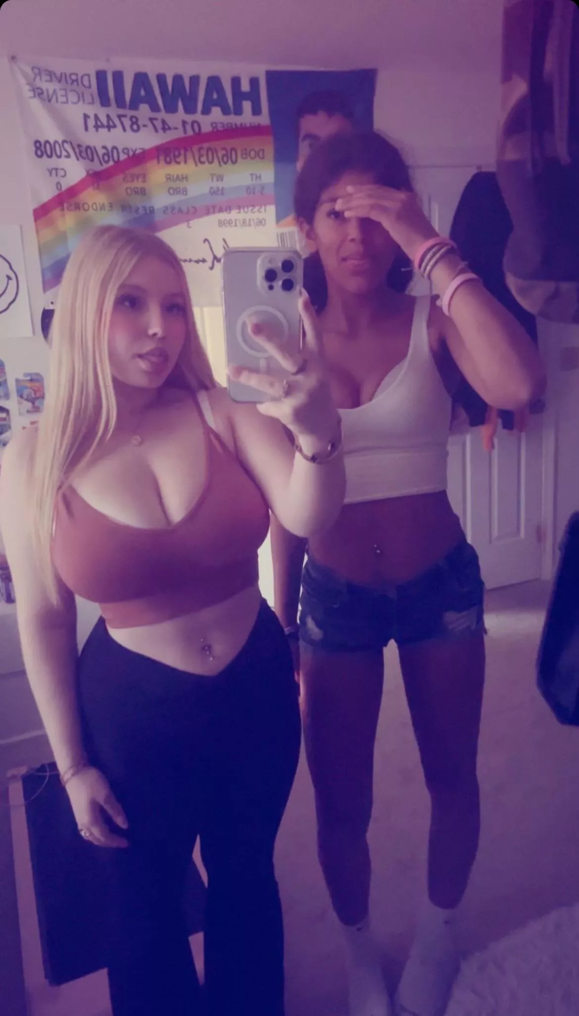 She knows she got nothing in her friend