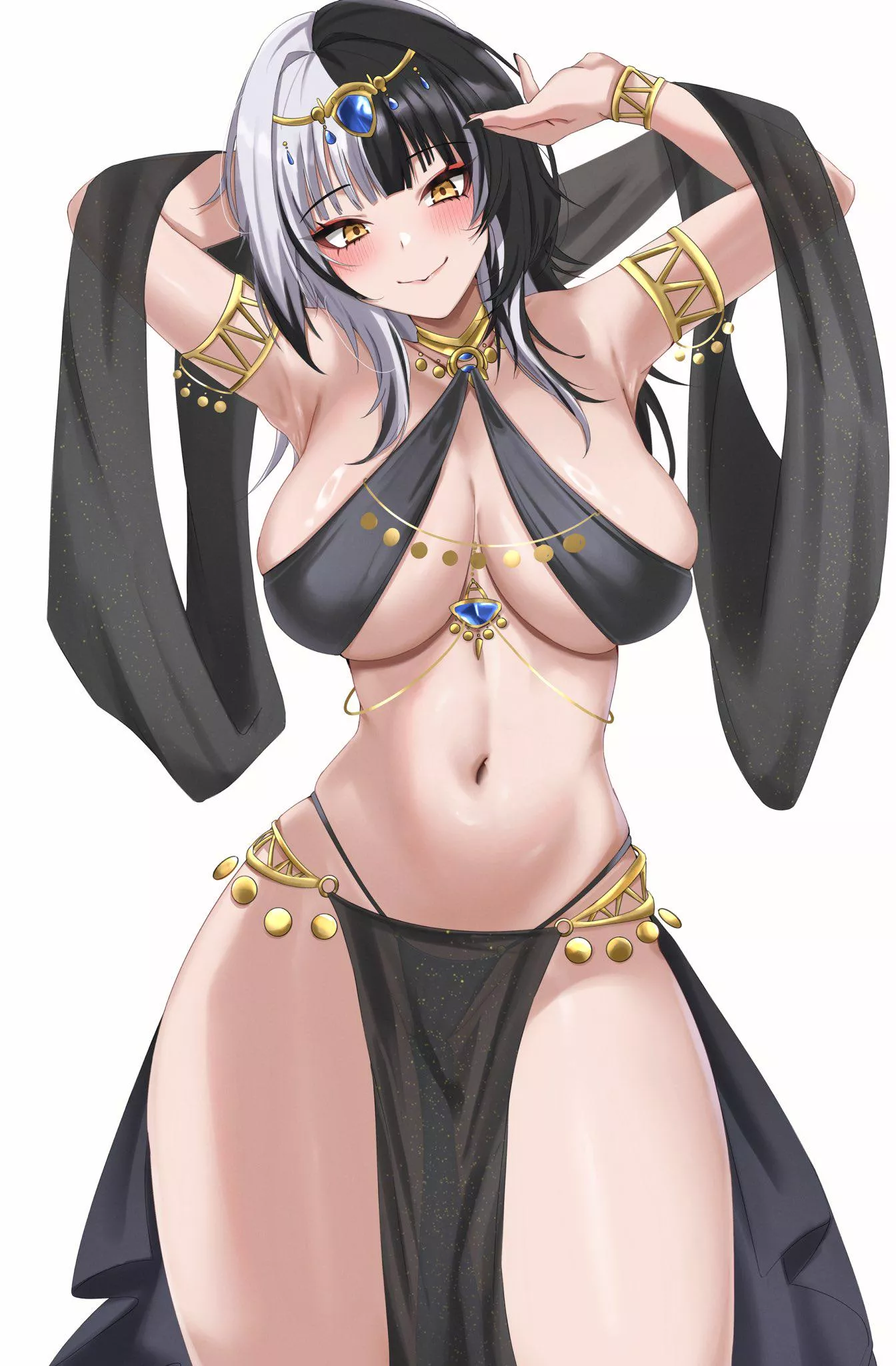 [Shiori Novella] Wearing a belly dancer outfit 