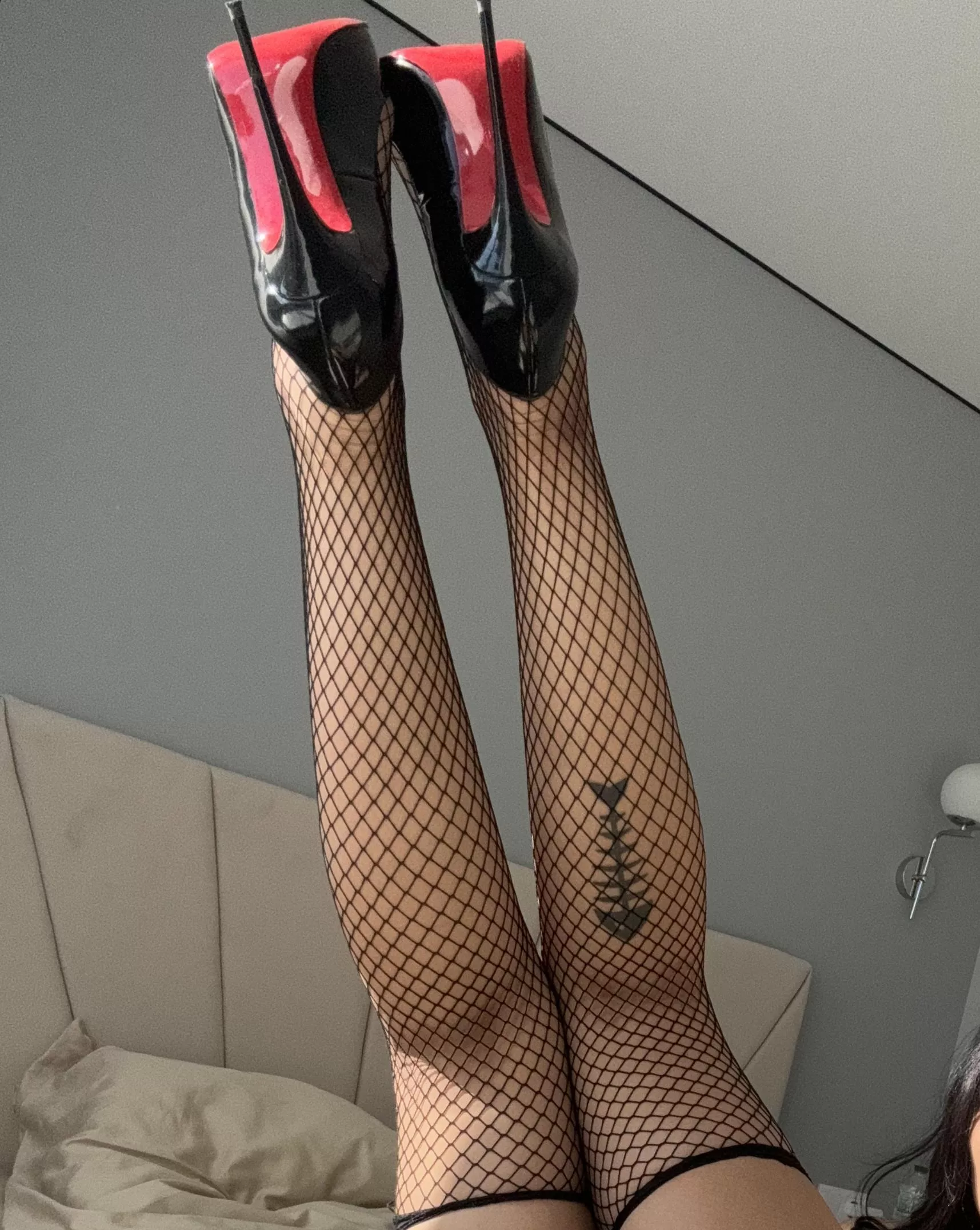 Stockings and heels always best combo