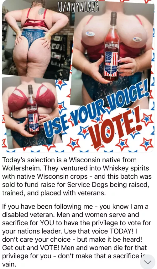 Use your voice - VOTE! 