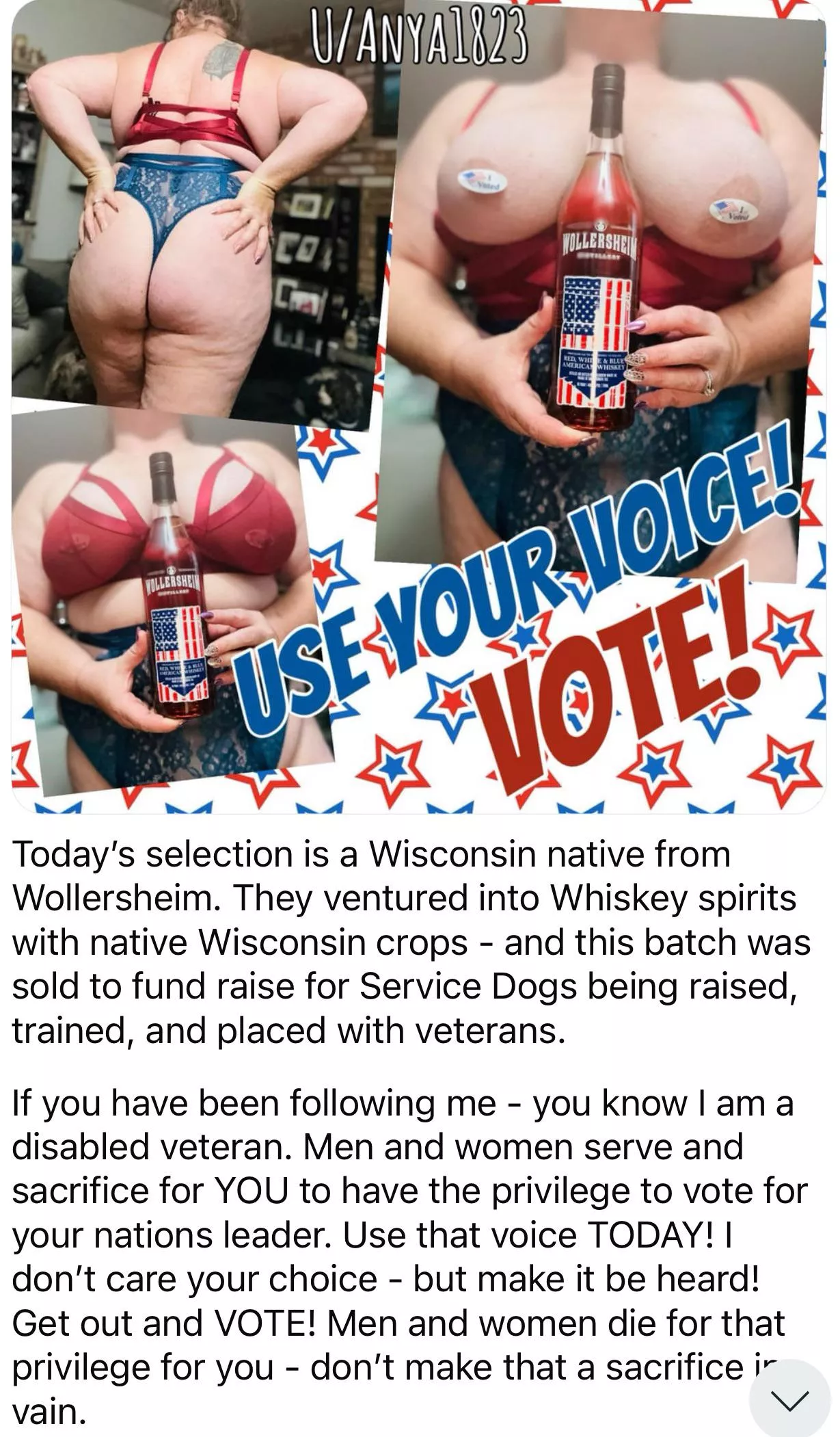 Use your voice - VOTE! 