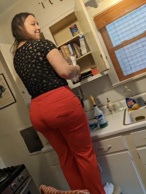 You come home and I’m up here, what’s your first move?