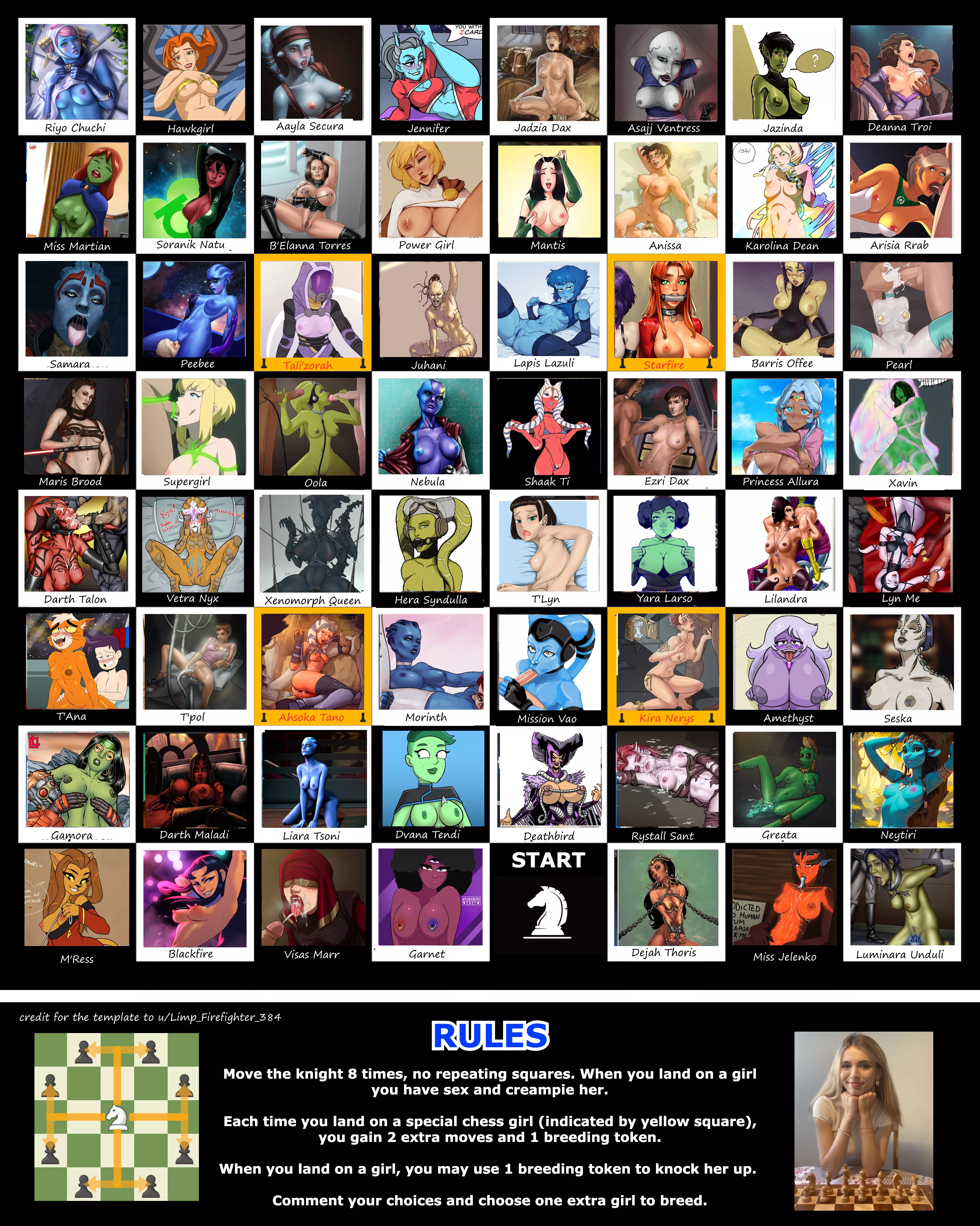 A Movement game with Alien Girls Only