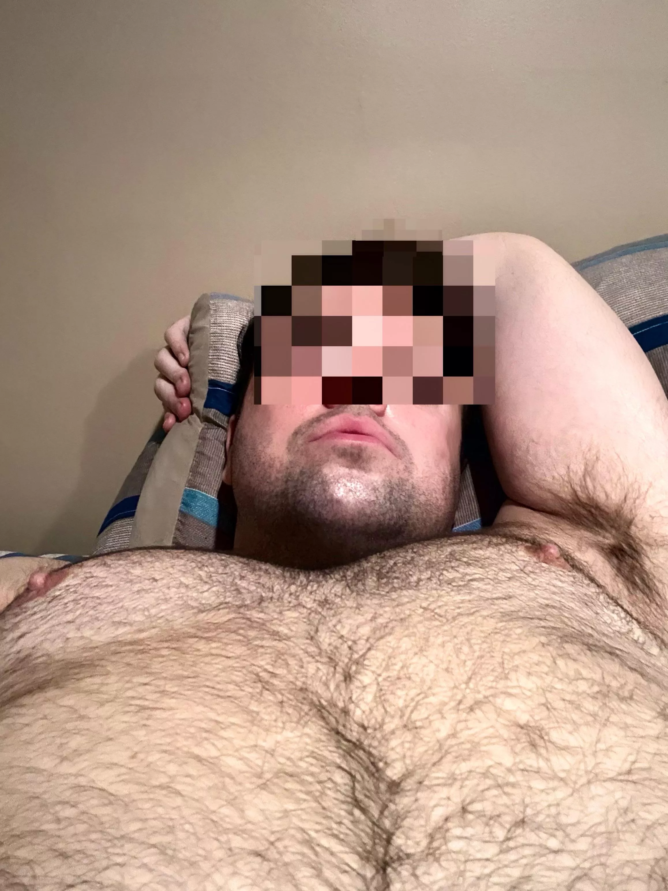 After you suck me off, you look up to see my pits out and looking for attention 😈