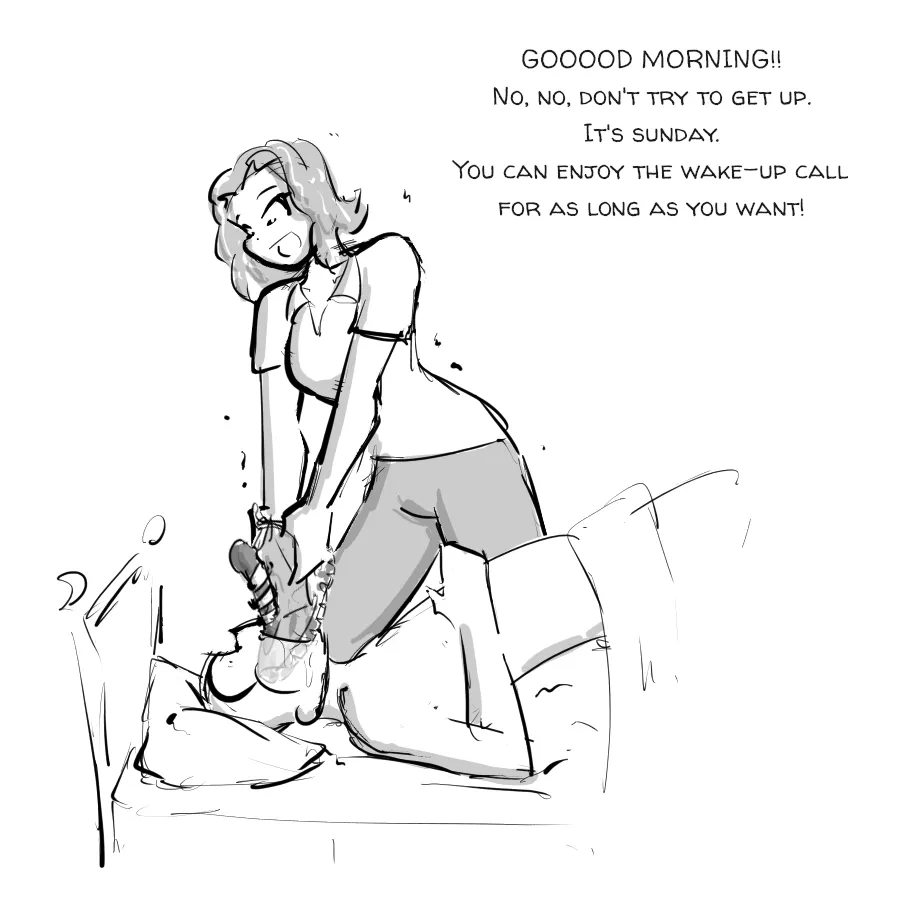 Be careful when telling someone about your secret desires. They might do it.