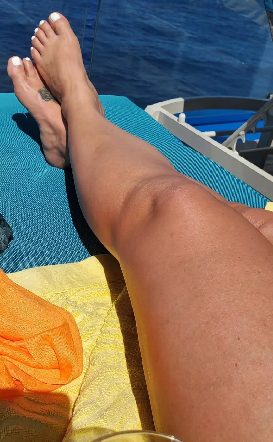 Could use a foot rub! 