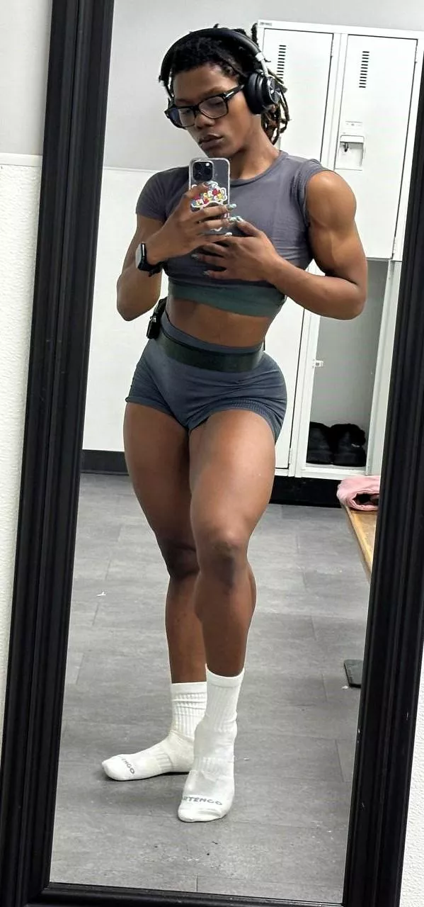 crushing my workouts and feeling fierce! Do you find it sexy too?
