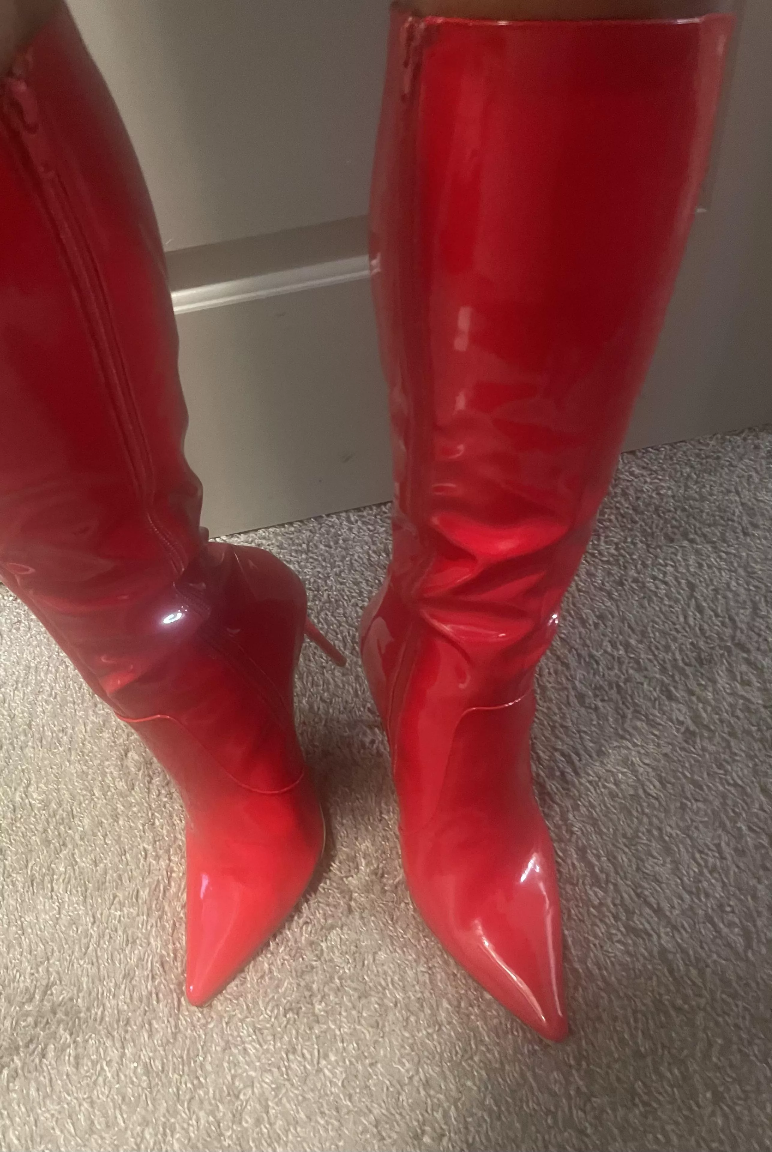 Did my red boots trigger you? 