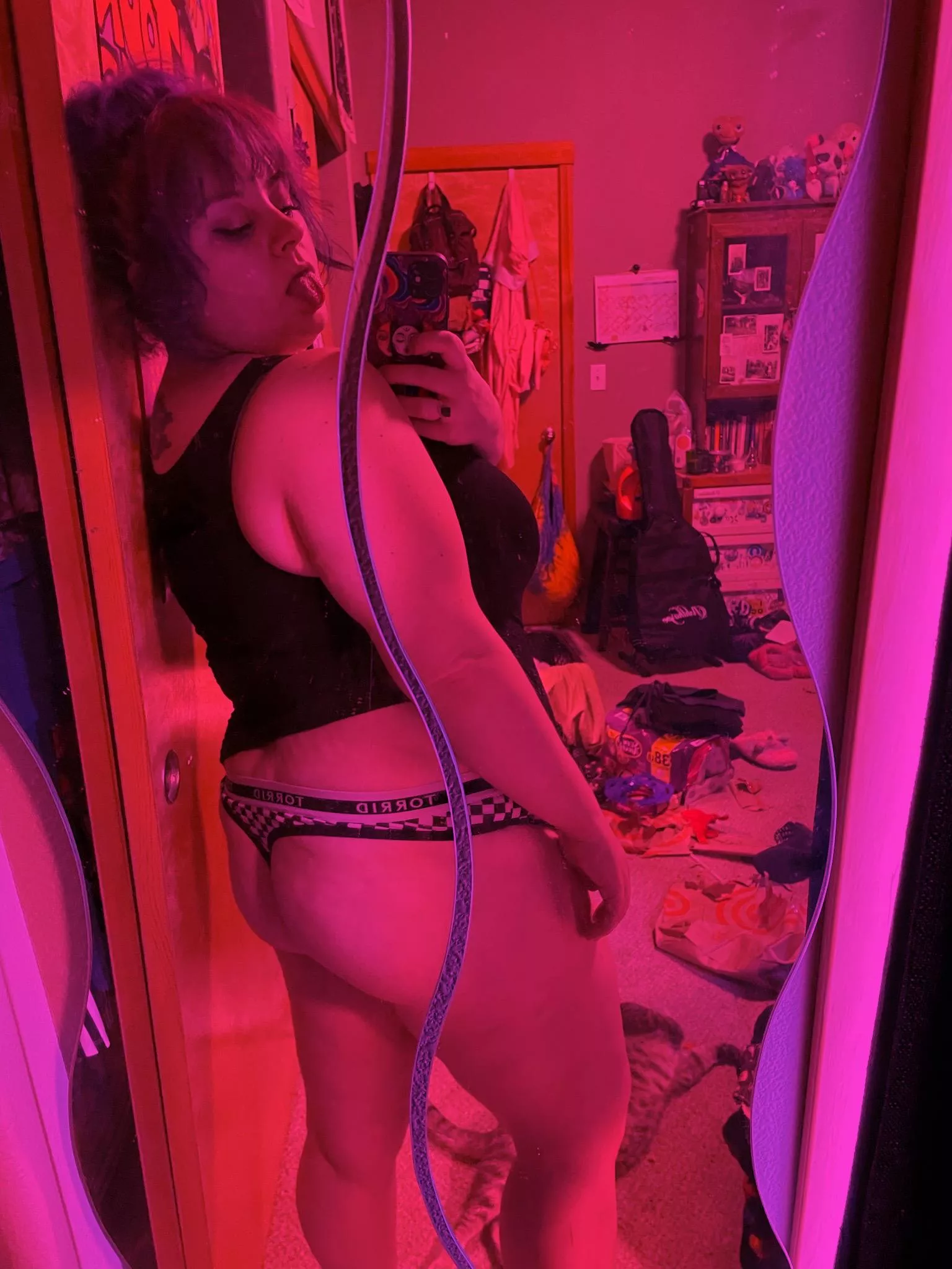 Effortlessly tempting, and it shows in every look I give.