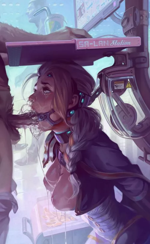 Everyone needs a desk buddy. Jaina Proudmoore (WoW) - Art by The Sabu