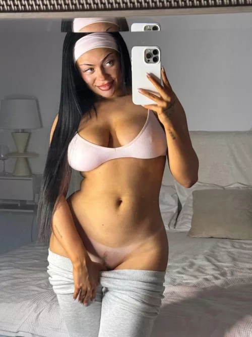 Feel your way up and then kiss your way down