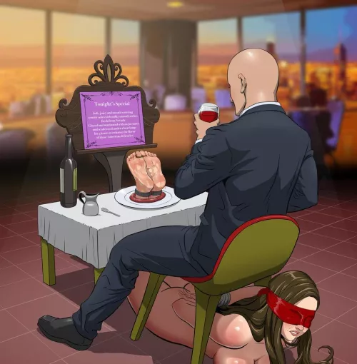 female foot restaurant of my dream