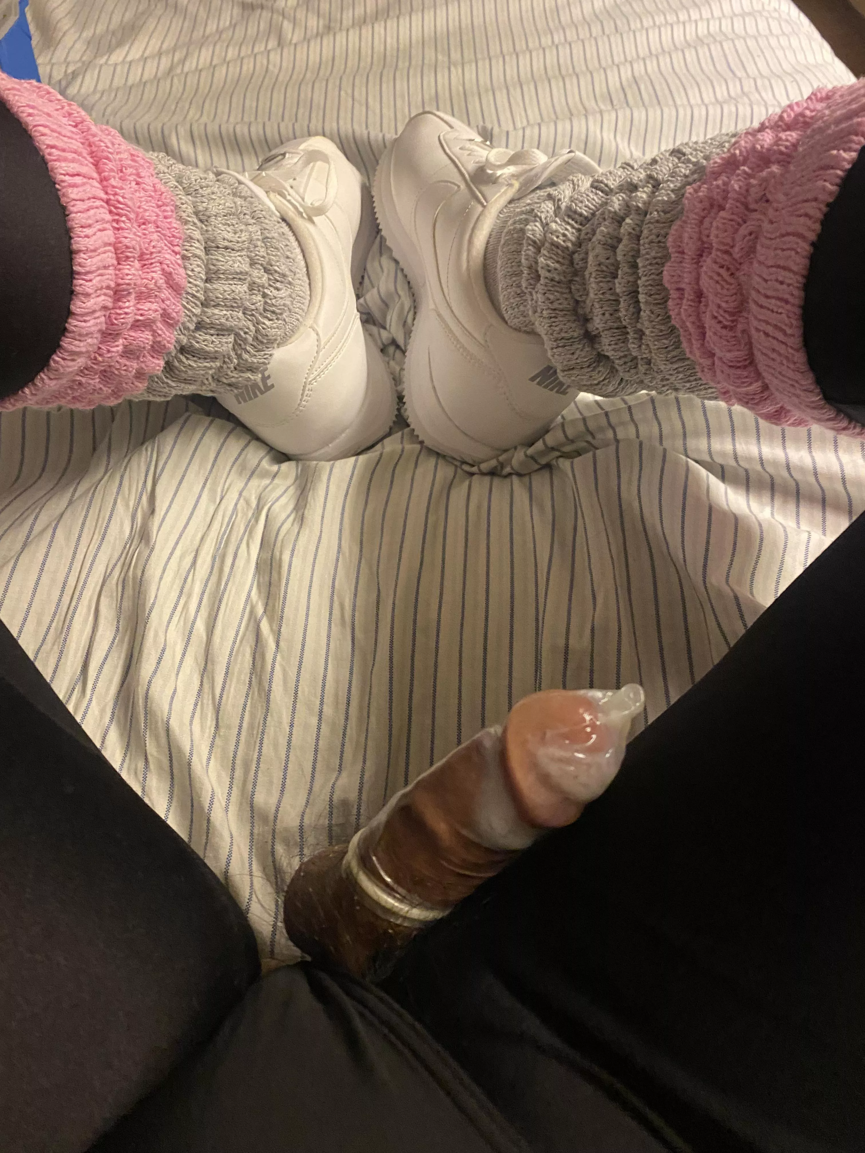 Filling up before my workout 😉 