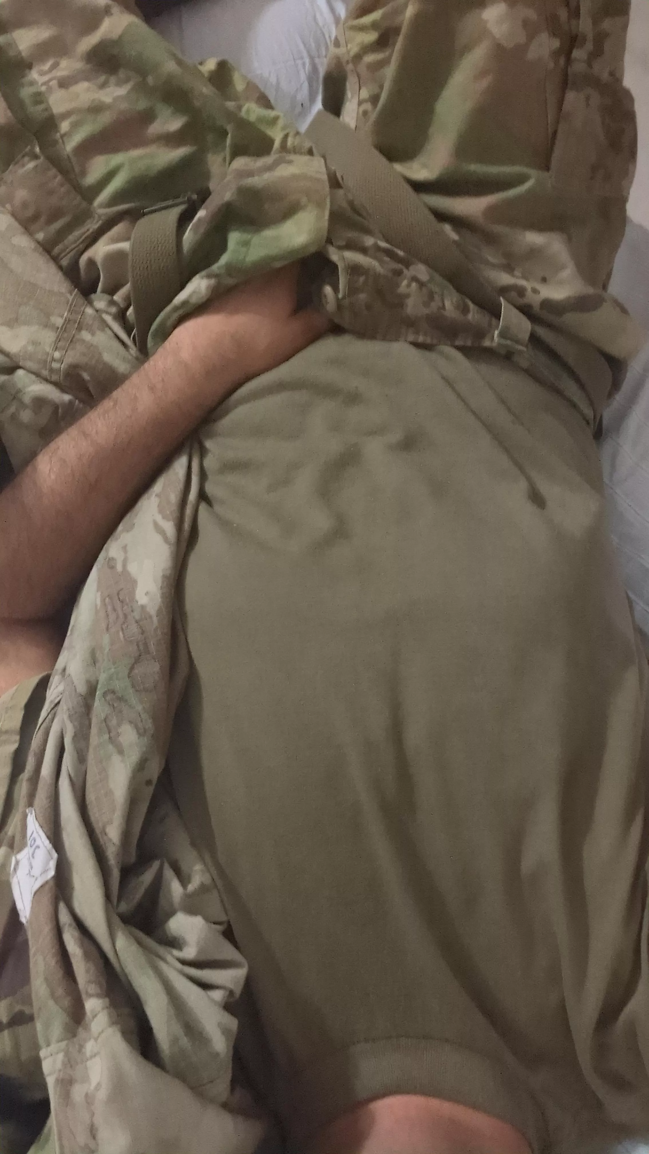 Getting my ball drained for the morning 