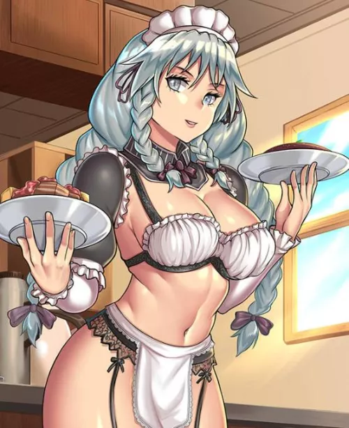 Grayfia at your services (High School DxD) [Redjet00]