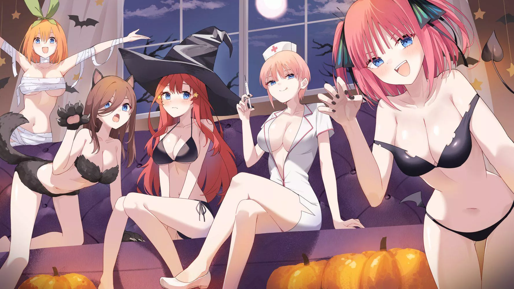 Halloween Party With The Quintuplets