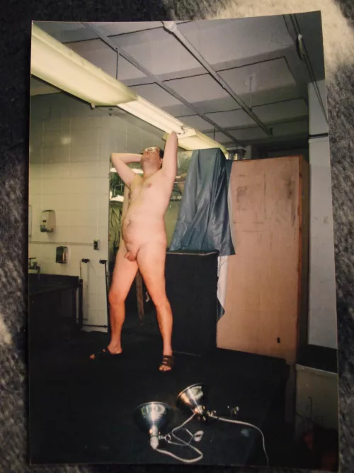 I am posing in George State University 